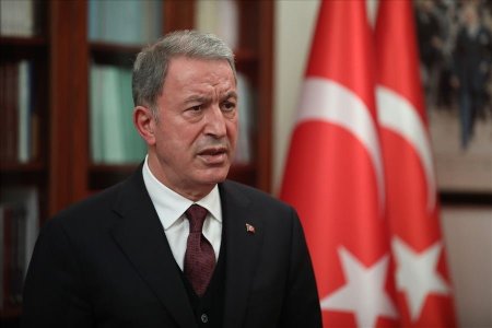 Hulusi Akar Azərbaycan xalqına təşəkkür edib